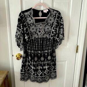 Devlin embroidery dress/ bought from Anthropologie